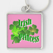 Ierse prinses sleutelhanger (Voorkant)