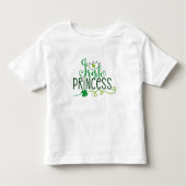 Ierse prinses | St. Patrick's Day Kinder Shirts (Voorkant)
