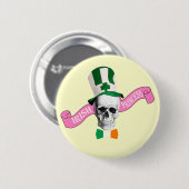 Ierse prinses St Patrick's day Ronde Button 5,7 Cm (Voorkant /achterkant)