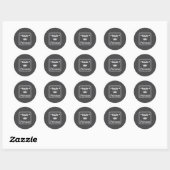 Ierse Prinses St Patricks Day Ronde Sticker (Vel)