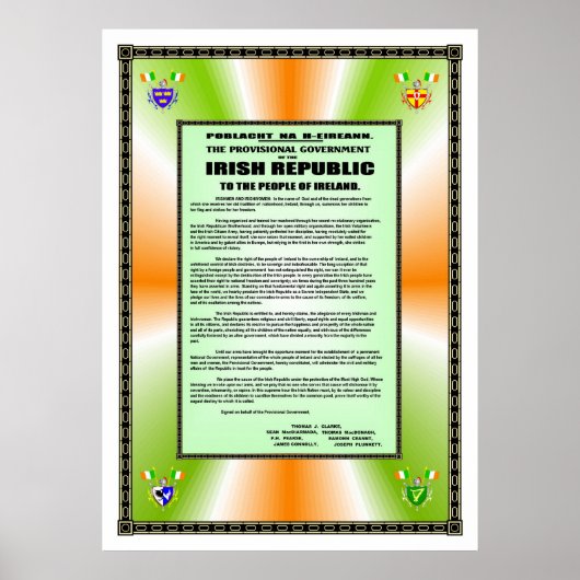 IERSE PROCLOMATIE POSTER (Voorkant)