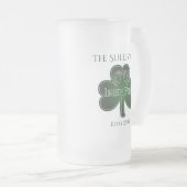 Ierse pub bar matglas bierpul (Voorkant rechts)