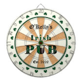Ierse Pub Bar Tavern Dart Boards dartboards Dartbord (Voorkant)
