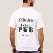 Ierse Pub Bar Tavern T-shirts (Achterkant)