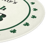 Ierse pub bar taverne decoratief glas snijplank (Hoek)