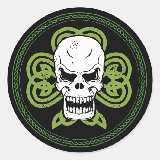 Ierse Punk Sticker (Voorkant)