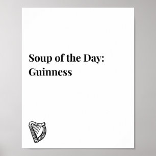 Ierse Quote Poster, Guinness thema Poster