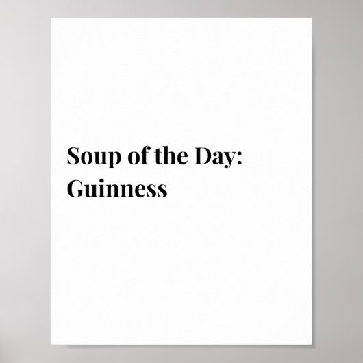 Ierse Quote Poster, Guinness thema Poster (Voorkant)