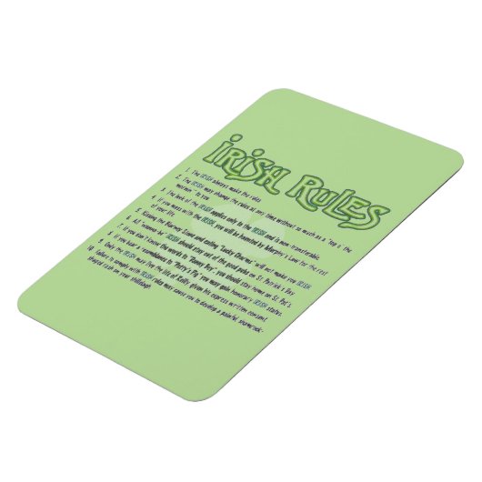 Ierse regels magneet (Linkerzijde)