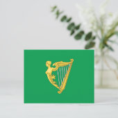 Ierse Republikeinse vlag Briefkaart (Staand voorkant)