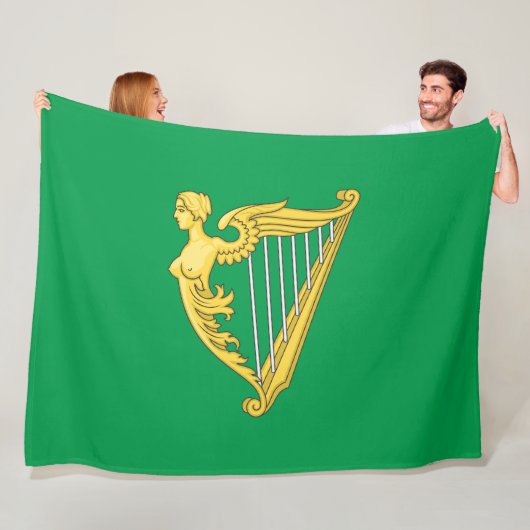 Ierse republikeinse vlag fleece deken (In situ)