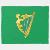 Ierse republikeinse vlag fleece deken (Voorkant (Horizontaal))