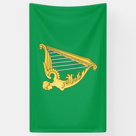 Ierse Republikeinse vlag Spandoek (Verticaal)