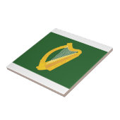 Ierse republikeinse vlag van de minister van finan tegeltje (Zijkant)