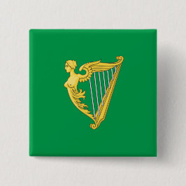 Ierse Republikeinse vlag Vierkante Button 5,1 Cm