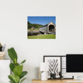 Ierse rivier overdekte brug, St. Martins, New Poster (Thuiskantoor)