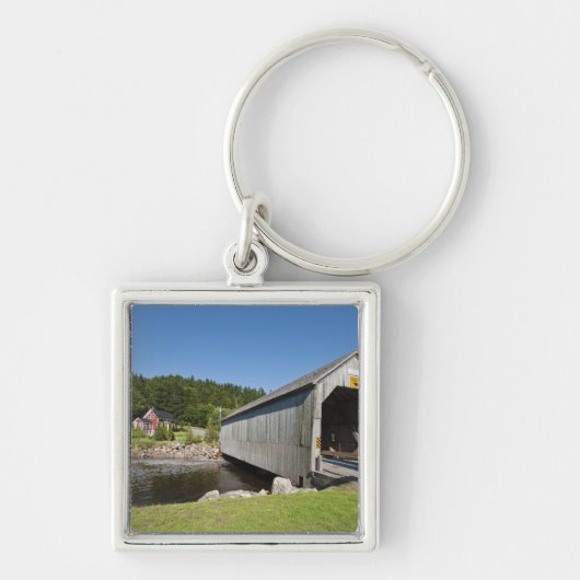 Ierse rivier overdekte brug, St. Martins, New Sleutelhanger (Voorkant)