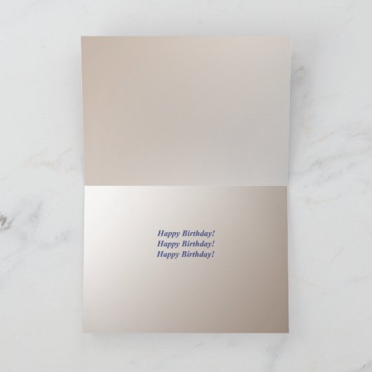 Ierse Rode en Witte Setter Genie Verjaardagskaart Kaart (Binnen)