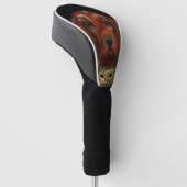 Ierse Rode Setter Ansichtkaart Golfheadcover (Schuin)