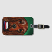 Ierse Rode Setter      Bagagelabel (Voorkant (horizontaal))