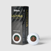 Ierse Rode Setter Golfballen (Verpakking)