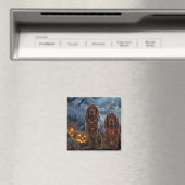 Ierse Rode Setter Halloween Spooky Magneet (Insitu (Vaatwasser))