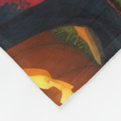 Ierse Rode Setter Honden Pompoen Halloween Grappig Fleece Deken (Hoek)