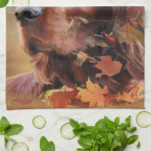 Ierse Rode Setter, Ierse Setter Theedoek (Gevouwen)