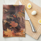 Ierse Rode Setter, Ierse Setter Theedoek (Quarter Fold)