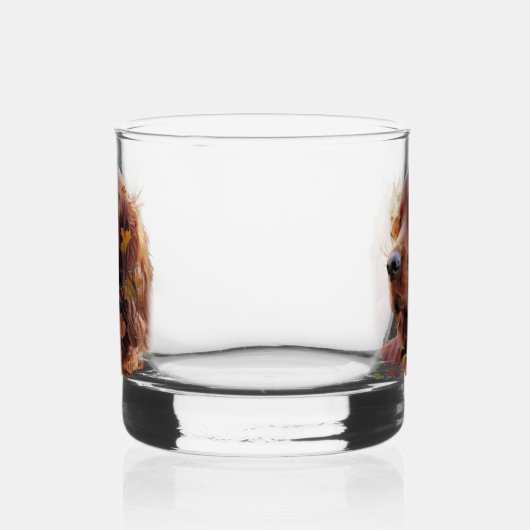 Ierse Rode Setter, Ierse Setter Whisky Glas (Links)