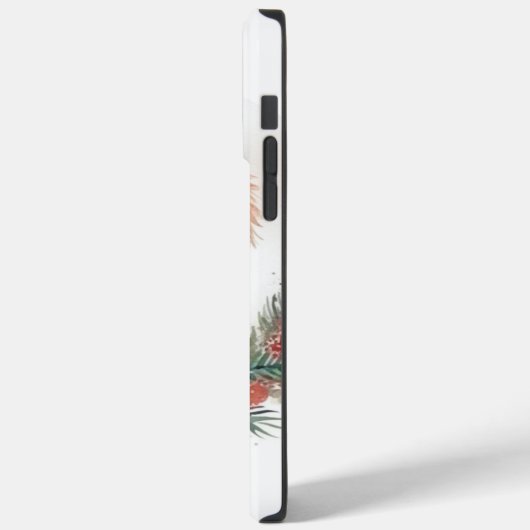 Ierse rode setter kerst krans feestelijke pup Case-Mate iPhone case (Achterkant / Links)