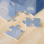 Ierse rode setter kerst rode vrachtwagen vakantie legpuzzel (Zijkant)