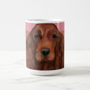 Ierse Rode Setter Koffiemok