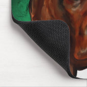 Ierse rode setter muismat (Hoek)