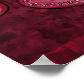 Ierse Rode Setter Poster (Hoek)