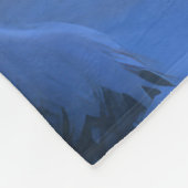 Ierse rode setter sneeuwslee kerstdecor fleece deken (Hoek)