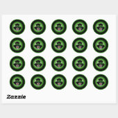 Ierse Ronde Sticker (Vel)