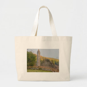 Ierse ronde torens ouder dan 1.000 jaar grote tote bag