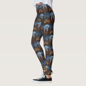 Ierse Rood Setter Halloween Spoken Leggings (Links)