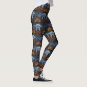 Ierse Rood Setter Halloween Spoken Leggings (Rechts)