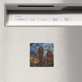 Ierse Rood Setter Halloween Spoken Magneet (Insitu (Vaatwasser))