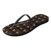 Ierse Rood Setter Kerstman Festive Kerstmis Teenslippers (Schuin)
