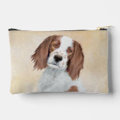 Ierse Rood-Wit Setter Schilderen Originele Kunst Etui (Achterkant)