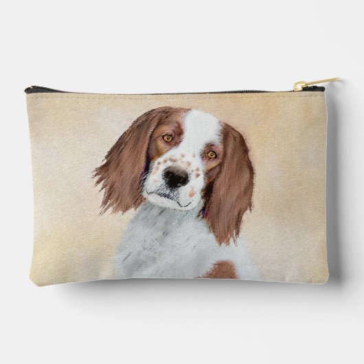 Ierse Rood-Wit Setter Schilderen Originele Kunst Etui (Achterkant)