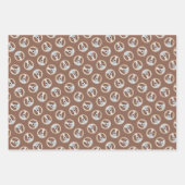 Ierse Rood-Wit Setter Schilderen Originele Kunst Inpakpapier Vel (Voorkant 3)