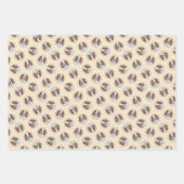 Ierse Rood-Wit Setter Schilderen Originele Kunst Inpakpapier Vel (Voorkant)