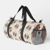 Ierse Rood-Wit Setter Schilderen Originele Kunst Plunjezak (Rechterhoek)