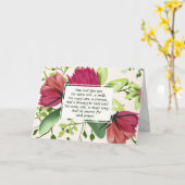 Ierse roze groene klaver kaart (Gele Bloem)