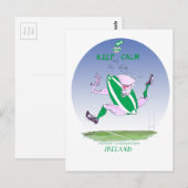 Ierse rugby, Tony Fernandes Briefkaart (Voorkant / Achterkant)