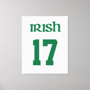 Ierse Saint Patrick's Day Canvas Afdruk